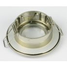 LANDLITE HD-909A, Max 6W, LED recessed downlight, with 5W 2700K GU10 LED lamp and socket, for use in bathroom Zone 3, color: matt chrome