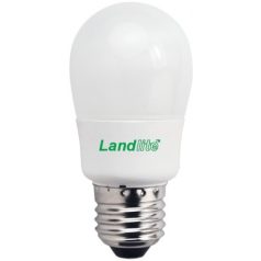   LANDLITE Energy saving, E27, 9W, 450lm, 2700K, DIMMABLE, mini globe bulb (D-ELG-E27-9W)