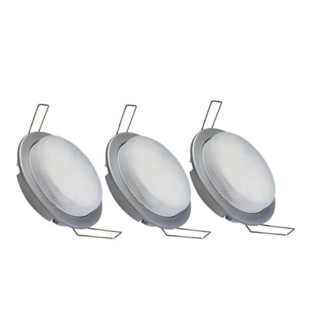 LANDLITE KIT-09-3x7W, Downlight KIT 3x7W with energy saving lamp (lamps, cables included)