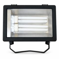   LANDLITE FL-226B, 2X26W G24q-3, reflector (CFLs included), black.  