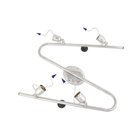 LANDLITE CLG-540C króm spotlámpa 230V 4xMax 50W GU10 állítható Z-forma