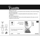 LANDLITE TLE-041 6W 3000K Black, LED desk lamp, dimmable