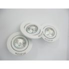 LANDLITE KIT-60-3, 3pcs MR16 20W 12V halogen lamp, rotateable design, white