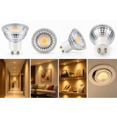 LANDLITE LED-GU10-5W/COB warmwhite(2700K), LED lamp