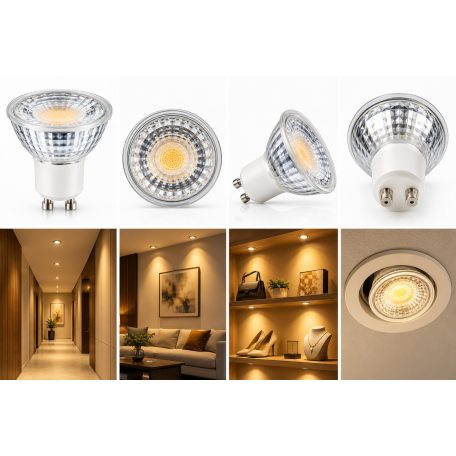 LANDLITE LED-GU10-5W/COB warmwhite(2700K), LED lamp
