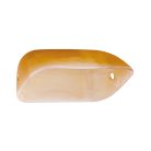 LANDLITE  Amber colored Glass Shade, for TL609 Banker's lamp
