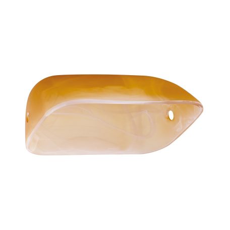 LANDLITE  Amber colored Glass Shade, for TL609 Banker's lamp