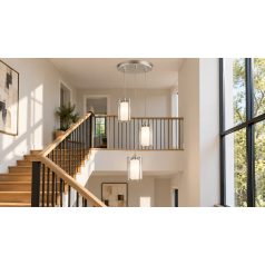   LANDLITE V2062/3UD (PCL-520), modern függesztett lámpa 3xE14 230V