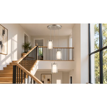 LANDLITE V2062/3UD (PCL-520), modern függesztett lámpa 3xE14 230V