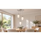LANDLITE V2062/3UD (PCL-520), modern függesztett lámpa 3xE14 230V