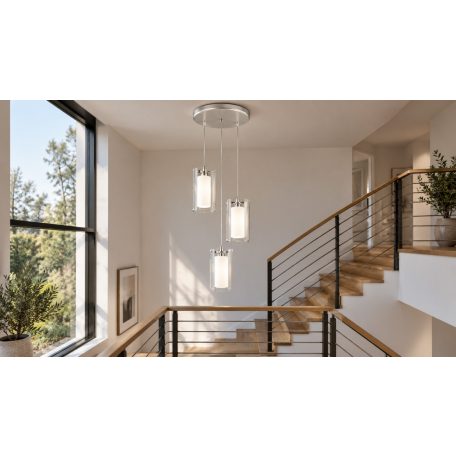 LANDLITE V2062/3UD (PCL-520), modern függesztett lámpa 3xE14 230V