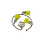 LANDLITE CLE-430A spot lamp, 3x60W, yellow shade, mat chrome