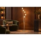 LANDLITE V2056/5F, 5x G9 Max 40W halogen bulb, with dimmer, standing lamp 