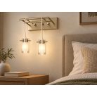 LANDLITE V2056/2W, modern fali lámpa 2xG9 230V