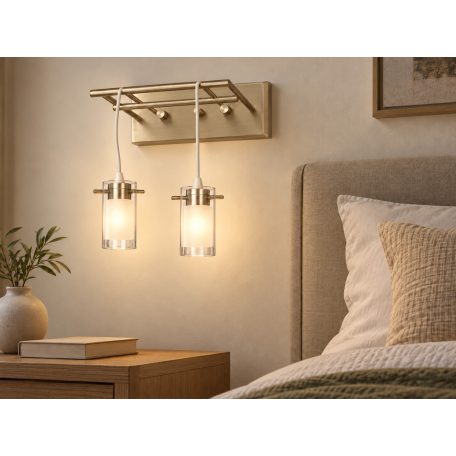 LANDLITE V2056/2W, modern fali lámpa 2xG9 230V