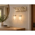 LANDLITE V2056/2W, modern fali lámpa 2xG9 230V