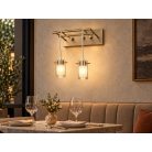LANDLITE V2056/2W, modern fali lámpa 2xG9 230V