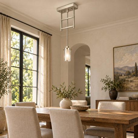 LANDLITE V2056/1C, modern függesztett lámpa 1xG9 230V