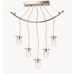 LANDLITE V2056/5C, modern függesztett lámpa 5xG9 230V