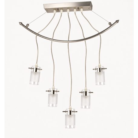 LANDLITE V2056/5C, modern függesztett lámpa 5xG9 230V