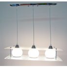 LANDLITE V4085/3C modern függesztett lámpa 3xE27 230V