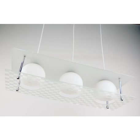 LANDLITE V4085/3C modern függesztett lámpa 3xE27 230V