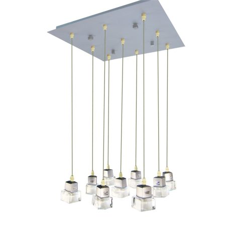 LANDLITE SOLAR-9PIN modern függesztett lámpa 9xGU10 50W 230V
