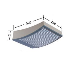 LANDLITE DD WALA 1x38W (OLW-138DD), Office Lamp