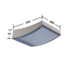 LANDLITE DD WALA  2x38W(OLW-138DD) Office Lamp