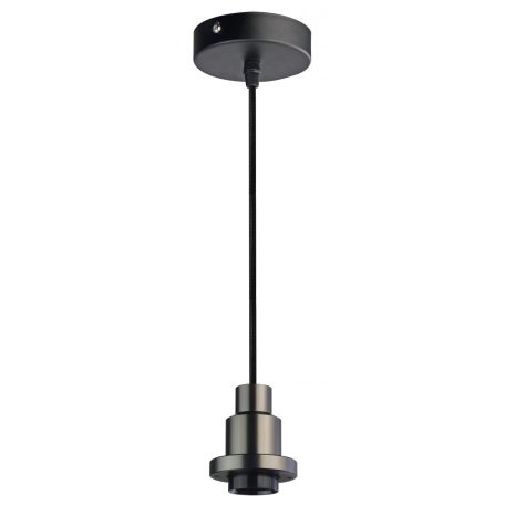 LANDLITE PL-M-046, E27 Max 60W, 2m cable, color: black,   Pendant Light 