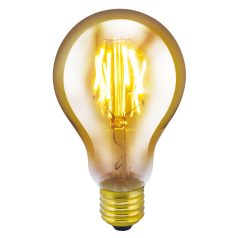    LANDLITE LED filament, E27, 7.3W, A75, 710lm, 1700K, (RUB-A75-7.3W/FLT), dimmable, golden, vintage, edison, dekoratív LED izzó, LED fényforrás, LED lámpa