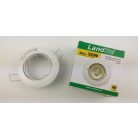LANDLITE DL-58A, 1x max 50W (a variety of light bulbs can be used), rotateable design, white, downlight