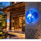 LANDLITE LED-G12-3X0.8W, blue crystalbrick lamp KIT