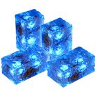 LANDLITE LED-G11-5X0.5W, light blue crystalbrick lamp KIT