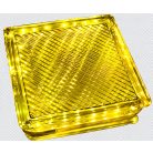 LANDLITE LED-G10-1x2W, yellow LED Crystalbrick lamp