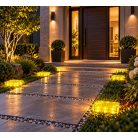 LANDLITE LED-G10-1x2W, yellow LED Crystalbrick lamp