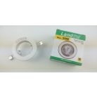 LANDLITE DL-57 230V max 50W, fix design, single downlight, white