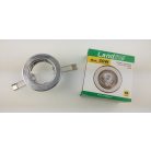LANDLITE DL-57 230V max 50W,  fix design, single downlight, chrome