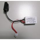 LANDLITE KIT-15-3, 3pcs JC-20W G4 12V, under cabinet light KIT, white