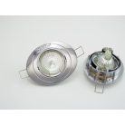 LANDLITE KIT-54-3, 3pcs MR16 20W 12V halogen lamp, rotateable design, downlight KIT (3 pcs halogen KIT),chrom