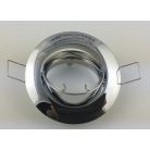 LANDLITE DL-58A, 1x max 50W (a variety of light bulbs can be used), rotateable design, chrome,  downlight