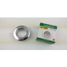 LANDLITE DL-58A, 1x max 50W (a variety of light bulbs can be used), rotateable design, chrome,  downlight