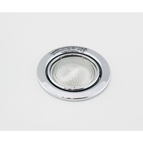 LANDLITE KIT-60A-3, 3pcs 13W GU10 230V white CFL (energy saving lamp), rotateable design, downlight KIT chrom