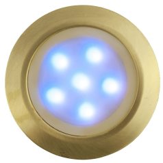   LANDLITE LED-GR01-3x1,2W, 3pcs SET, transformer, metallic colors: gold, matte, LED color: 7 color changing, I