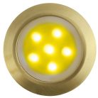 LANDLITE LED-GR01-3x1,2W, 3pcs SET, transformer, metallic colors: gold, matte, LED color: 7 color changing, I
