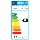 LANDLITE CFL-GU10 13W 100%-70%-30% 3-step dimmable without dimmer,  CFL (energy saving lamp)