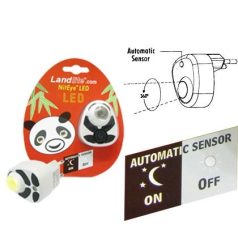   LANDLITE Panda LED-NL01 éjszakai lámpa sárga fényű gyerekszoba