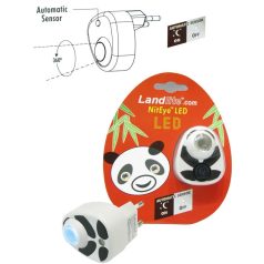   LANDLITE Panda LED-NL01 éjszakai lámpa kék fényű gyerekszoba