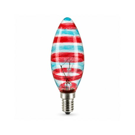 LANDLITE 1pcs colour electric bulb VENICE, E14, 25W 