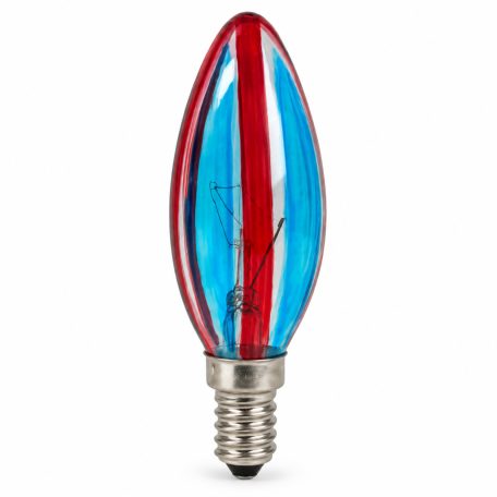 LANDLITE 1pcs colour electric bulb SERENGETI, E14, 25W 